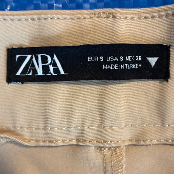Zara tan cargo pants - Picture 1 of 4